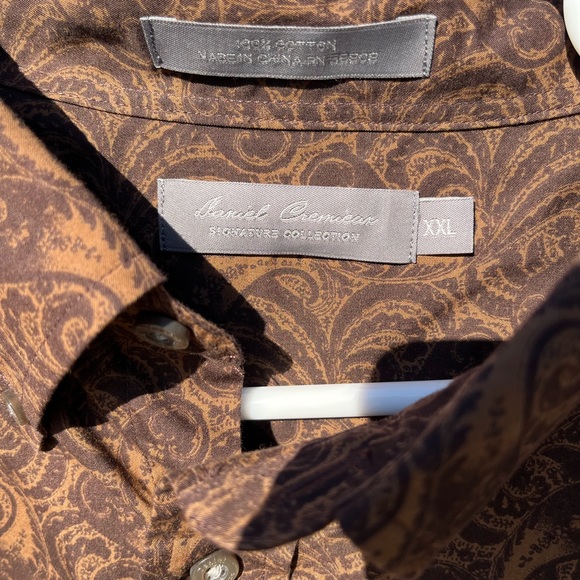 Mens XXL Daniel Cremieux Long Sleeved Button up Shirt Great condition - Picture 2 of 6